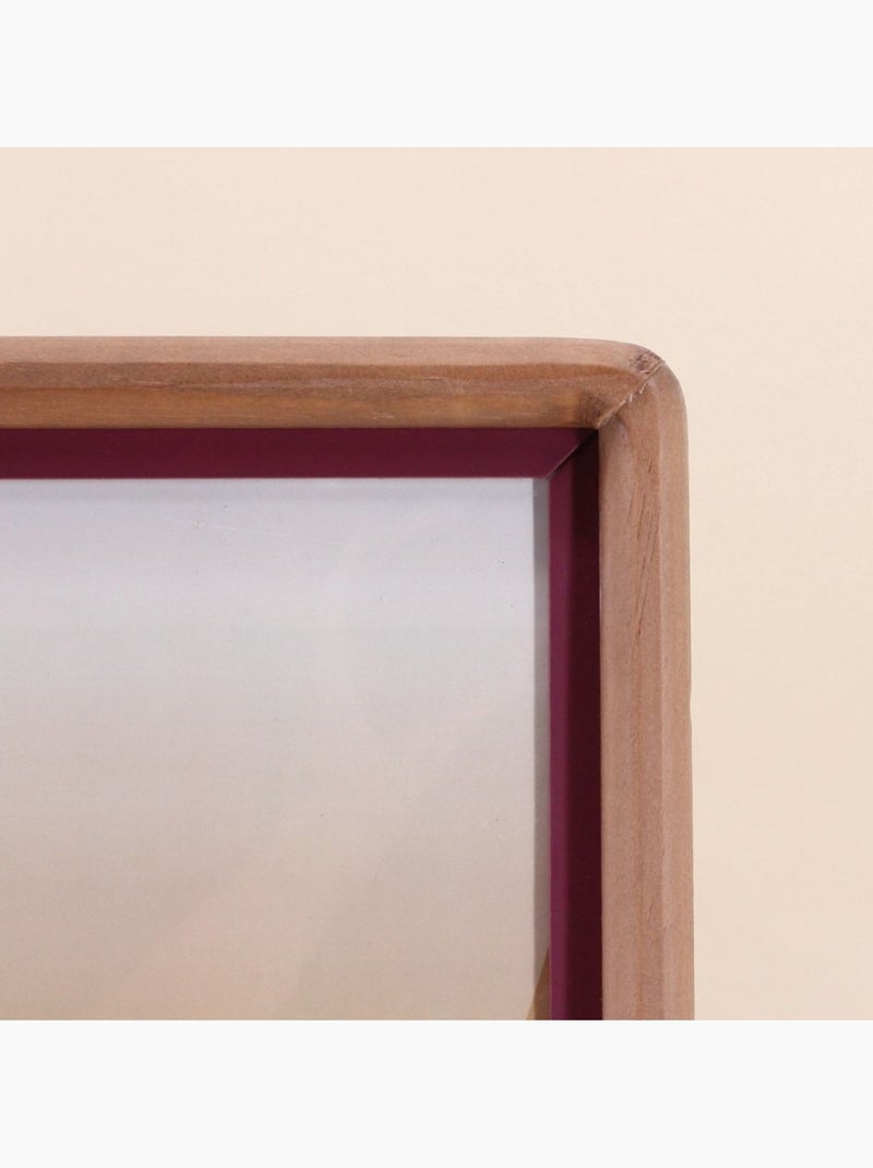 Cadre  moulure ronde en bois 40x60cm Beige - Kiabi