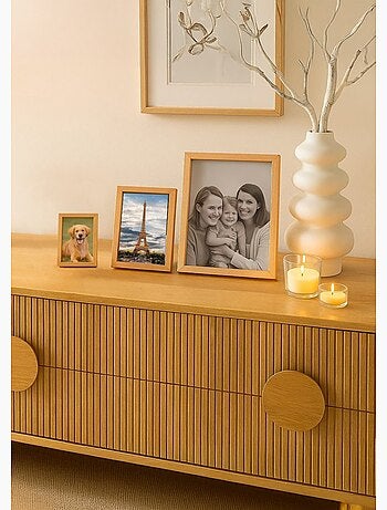 Cadre photo 10x15cm en bois certifié - AFIBEL