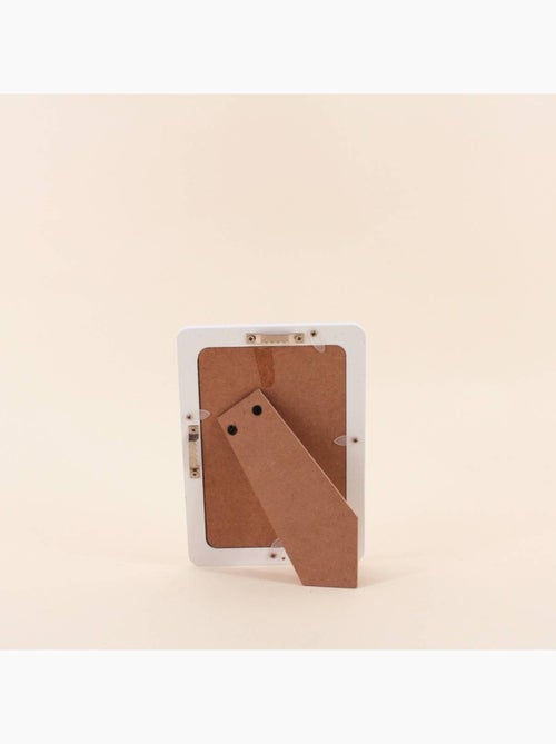 Cadre photo 10x15cm quadrillé noir et blanc - Kiabi