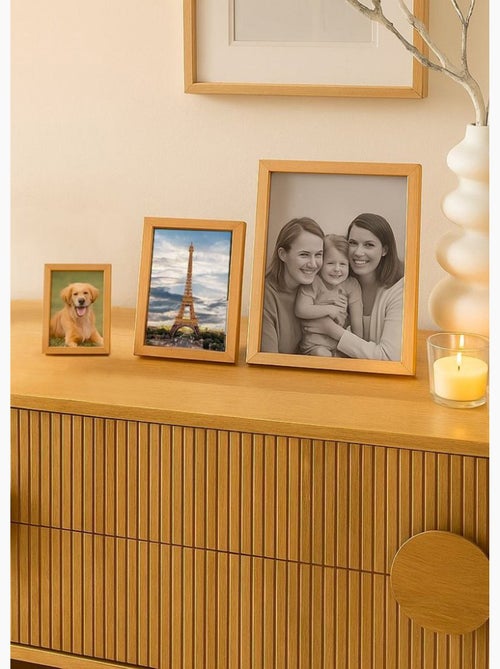 Cadre photo 13x18cm en bois certifié - AFIBEL - Kiabi