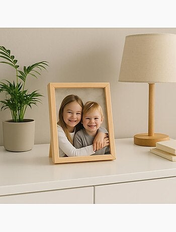 Cadre photo 18x24cm en bois certifié V1 - AFIBEL