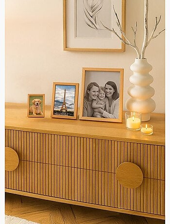 Cadre photo 18x24cm en bois certifié V2 - AFIBEL