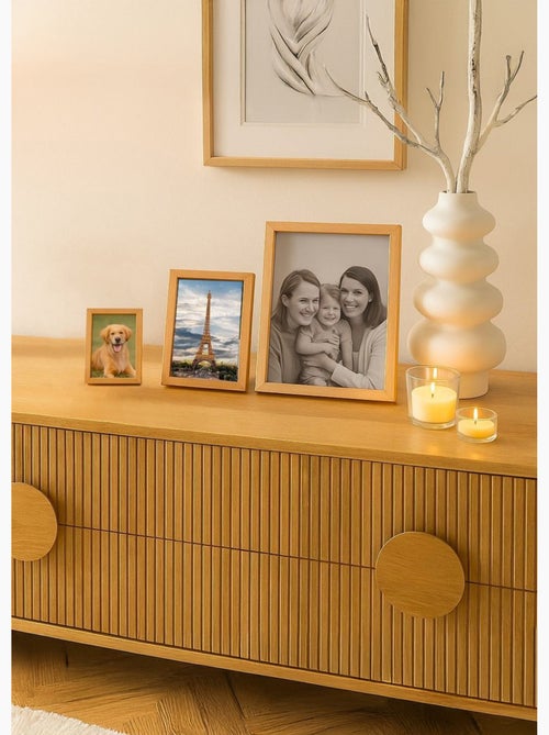 Cadre photo 18x24cm en bois certifié V2 - AFIBEL - Kiabi