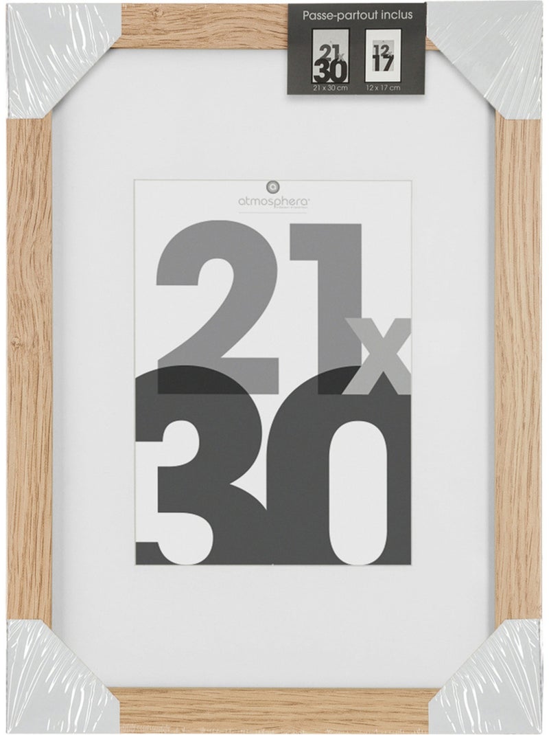 Cadre photo 21x30cm EVA Beige - Kiabi