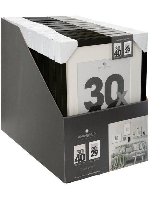 Cadre photo 30x40cm avec passe-partout EVA - Kiabi