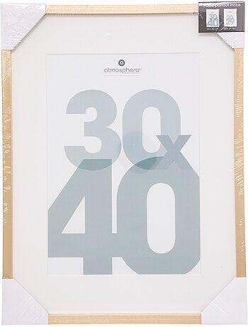 Cadre photo 30x40cm avec passe-partout MANU