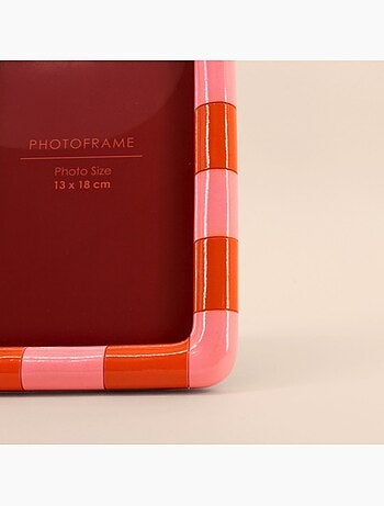 Cadre photo 3D Amore coloré 23x16cm