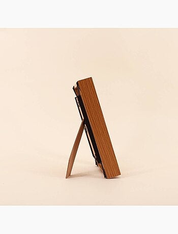 Cadre photo 3D métal noir 10x15cm