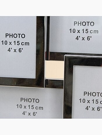 Cadre photo 4 vues 30x30cm