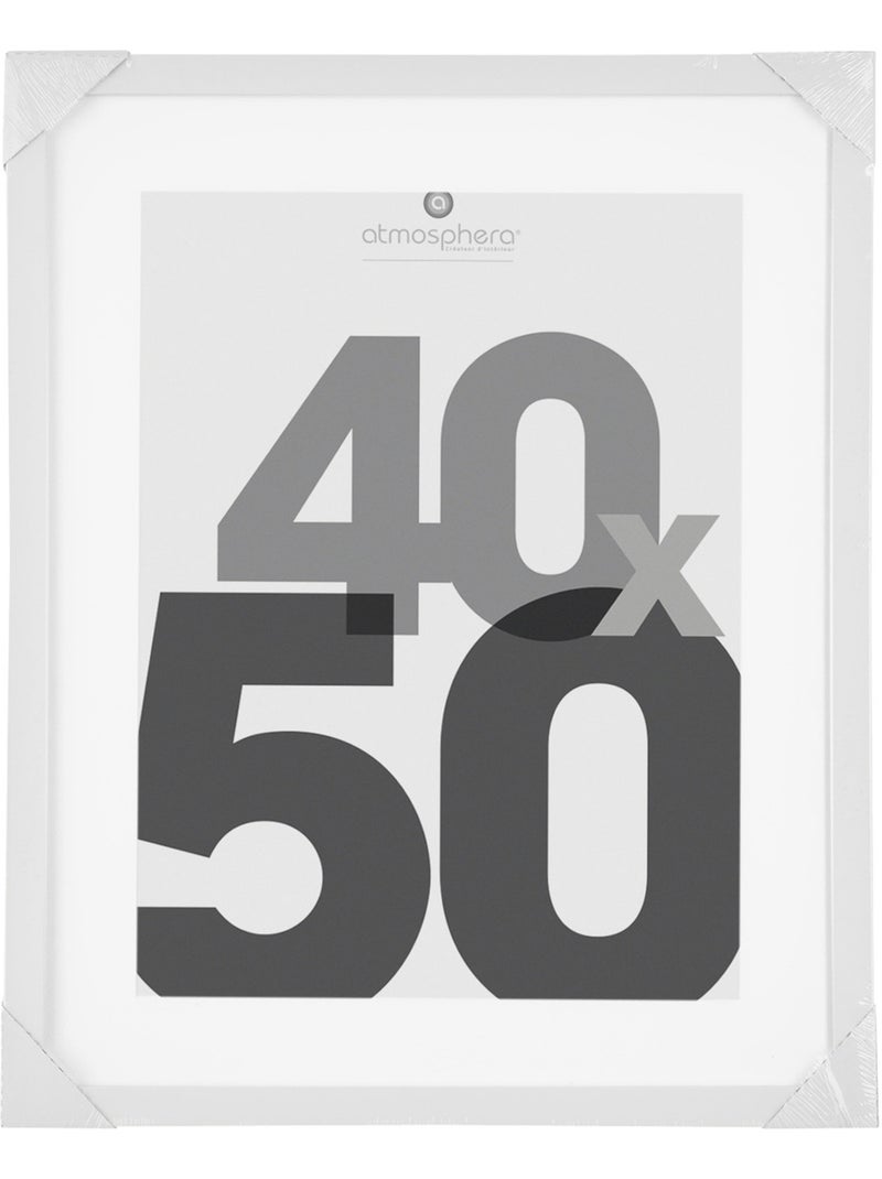 Cadre photo 40x50 cm EVA Blanc - Kiabi