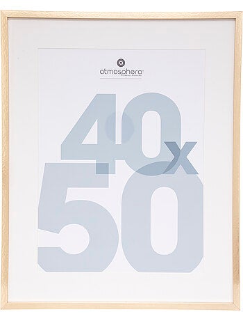 Cadre photo en bois 40x50cm MANU