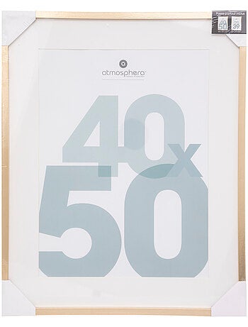 Cadre photo en bois 40x50cm MANU