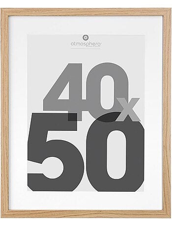 Cadre photo 40x50cm avec passe-partout EVA