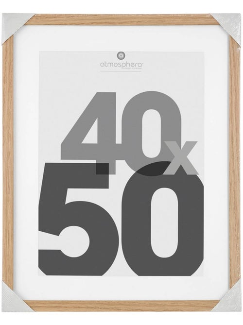 Cadre photo 40x50cm avec passe-partout EVA - Kiabi