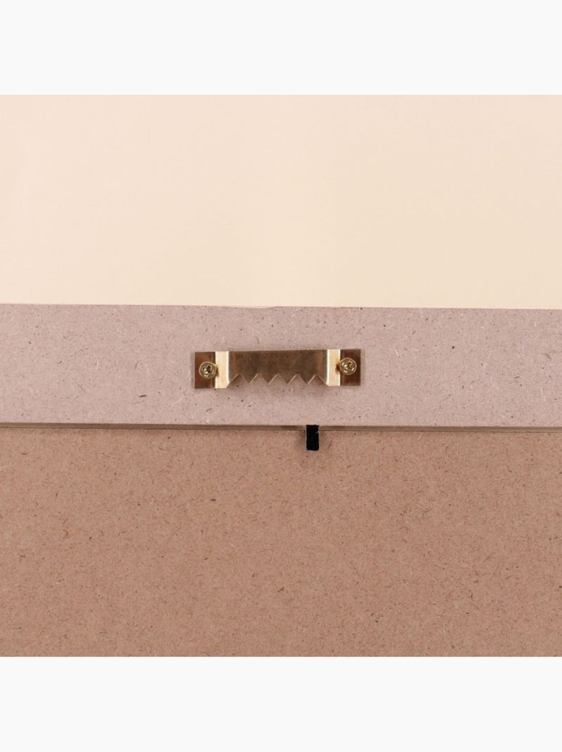 Cadre photo 7 vues en rotin 45x50cm Beige - Kiabi