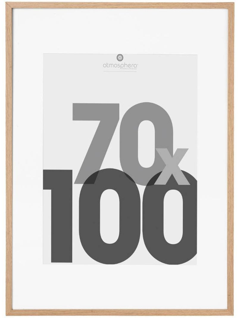 Cadre photo 70x100cm avec passe-partout EVA Beige - Kiabi