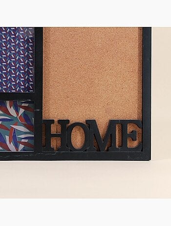 Cadre photo 8 vues "home" 54x48cm
