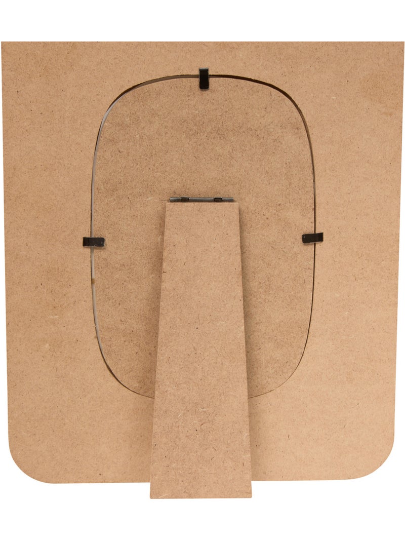 Cadre photo à poser en jute et rotin SIEN Marron caramel - Kiabi