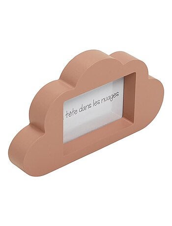 Cadre photo à poser forme arc en ciel LA TETE DANS LES NUAGES