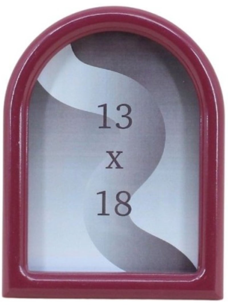 Cadre photo arche 13x18cm Bordeaux - Kiabi