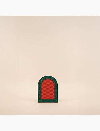Cadre photo arche moulure laqu?e 14x19cm