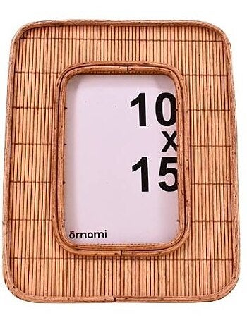 Cadre photo bambou 10x15 cm