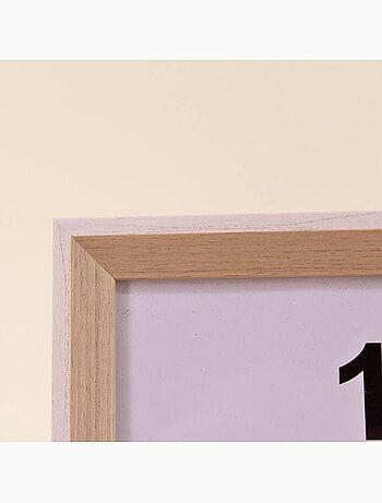 Cadre photo bicolore 13x18cm