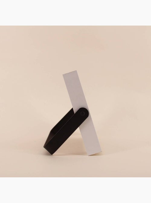 Cadre photo bicolore pied métal 10x15cm - Kiabi