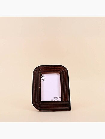 Cadre photo bois structuré 17x22 cm