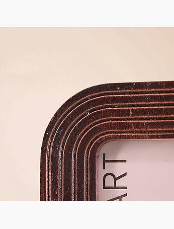 Cadre photo bois structuré 17x22 cm