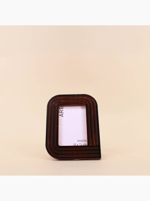 Cadre photo bois structuré 17x22 cm - Kiabi