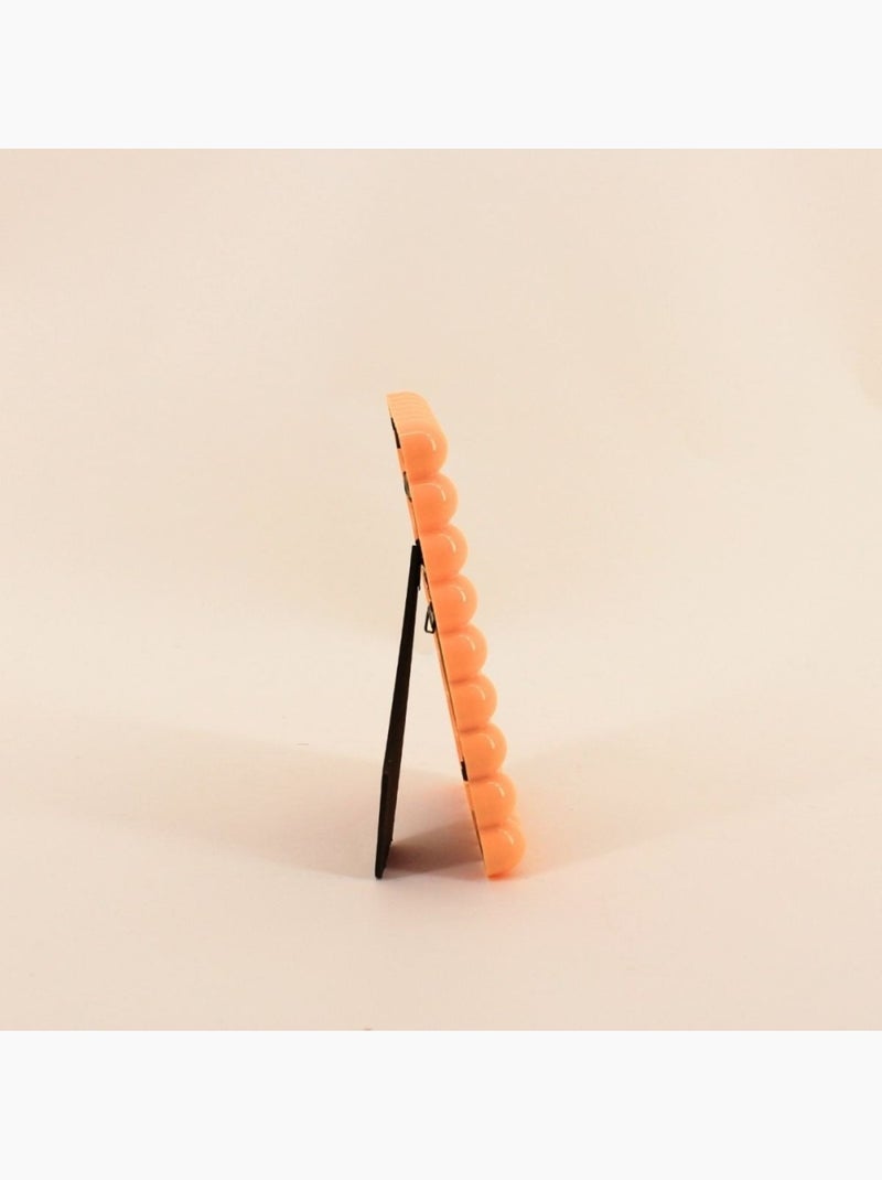 Cadre photo boules 10x15cm Orange - Kiabi