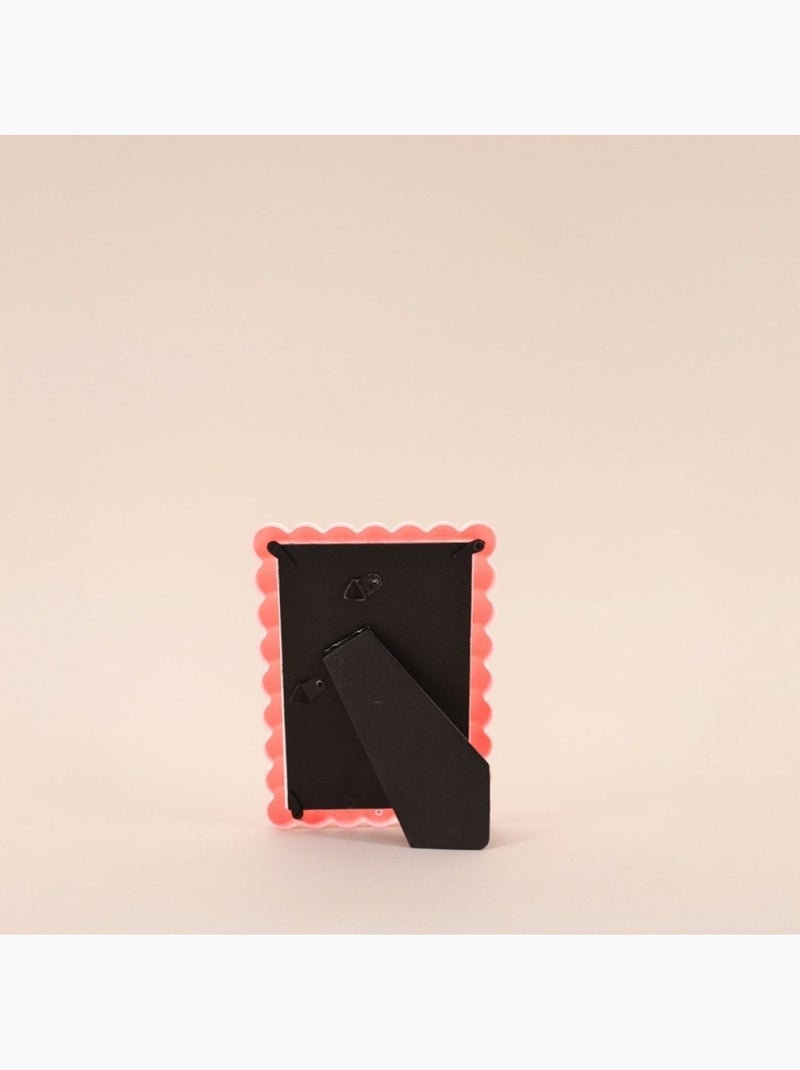Cadre photo boules 10x15cm Rose - Kiabi