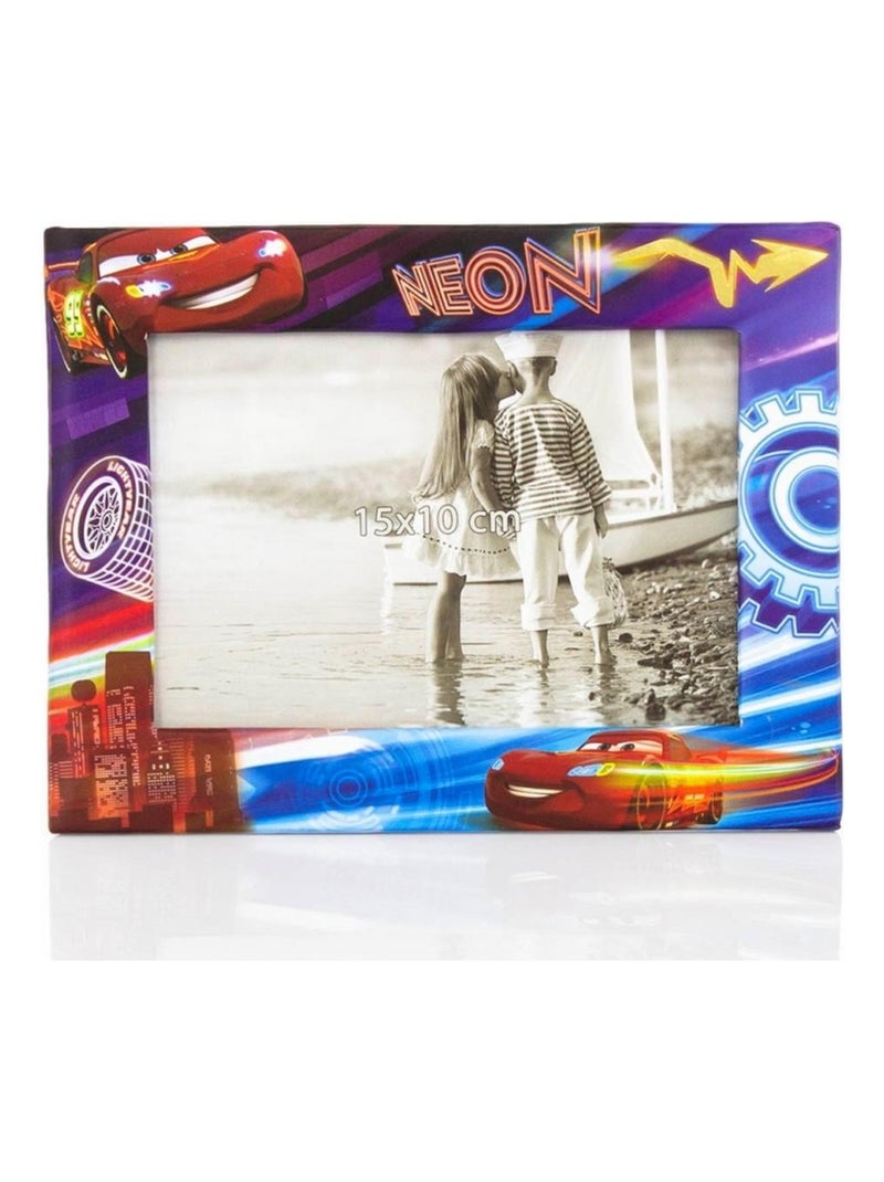 Cadre photo Cars 10 x 15 cm, a poser ou suspendre Multicolore - Kiabi