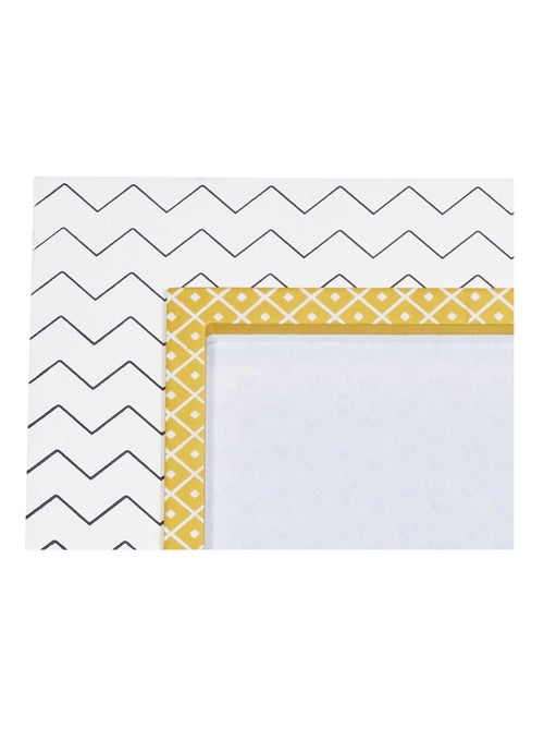Cadre Photo Chevrons en MDF - SAUTHON - Kiabi