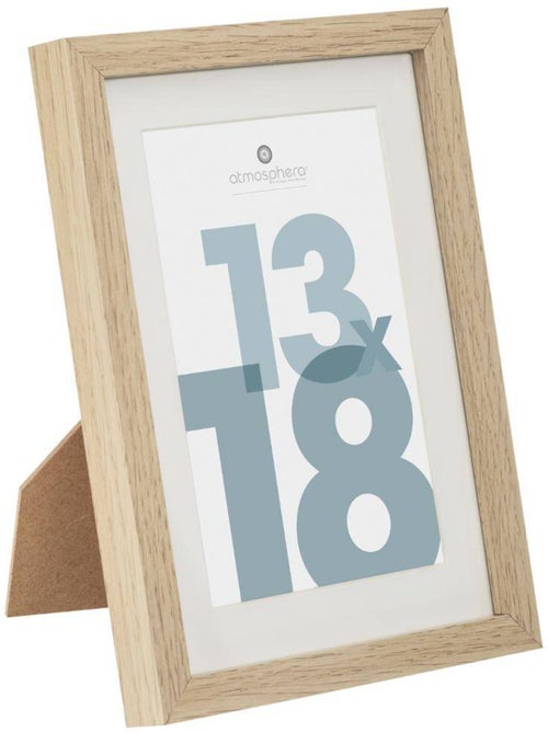 Cadre photo en bois 13x18cm MANU - Kiabi