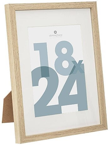 Cadre photo en bois 18x24cm MANU