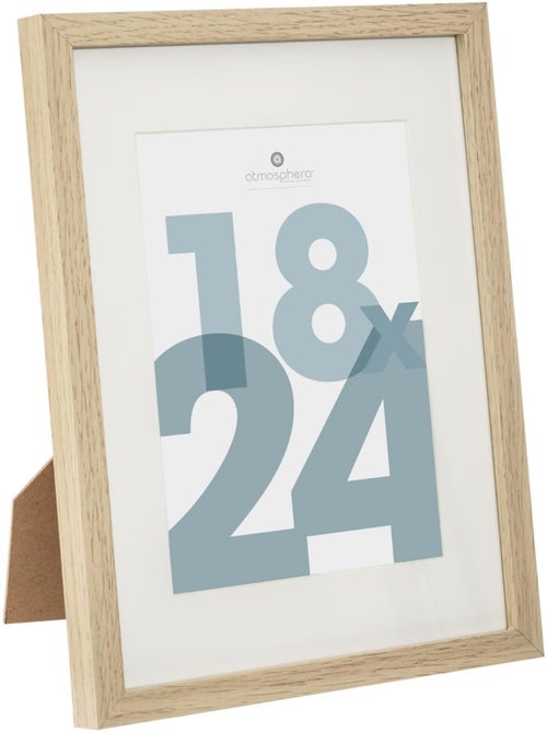 Cadre photo en bois 18x24cm MANU - Kiabi