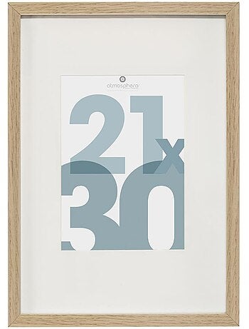 Cadre photo en bois 21x30cm MANU