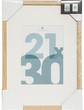 Cadre photo en bois 21x30cm MANU