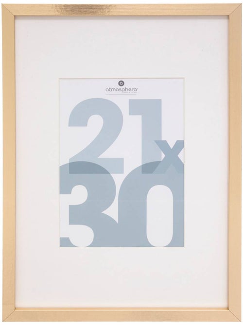 Cadre photo en bois 21x30cm MANU - Kiabi