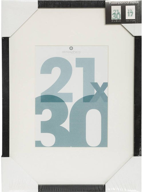 Cadre photo en bois 21x30cm MANU - Kiabi
