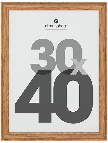 Cadre photo en bois 30x40cm MAE