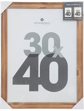 Cadre photo en bois 30x40cm MAE