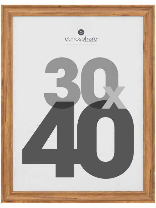 Cadre photo en bois 30x40cm MAE - Kiabi