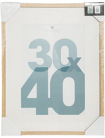 Cadre photo 30x40cm avec passe-partout MANU