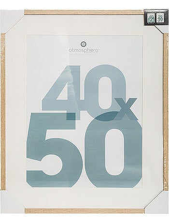 Cadre photo en bois 40x50cm MANU
