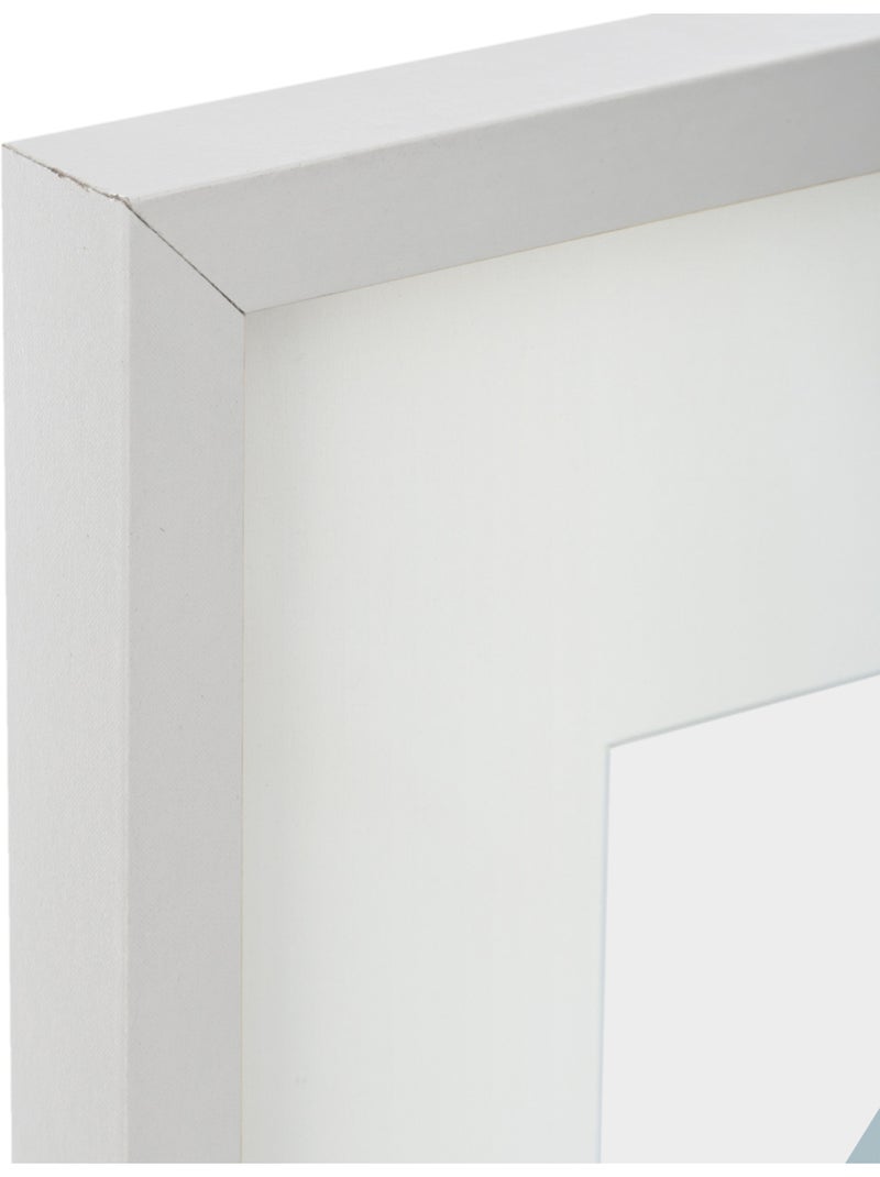 Cadre photo en bois 40x50cm MANU Blanc - Kiabi