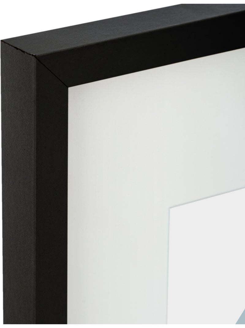 Cadre photo en bois 40x50cm MANU Noir - Kiabi