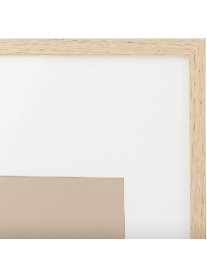Cadre photo en bois 50x70cm MANU Beige - Kiabi